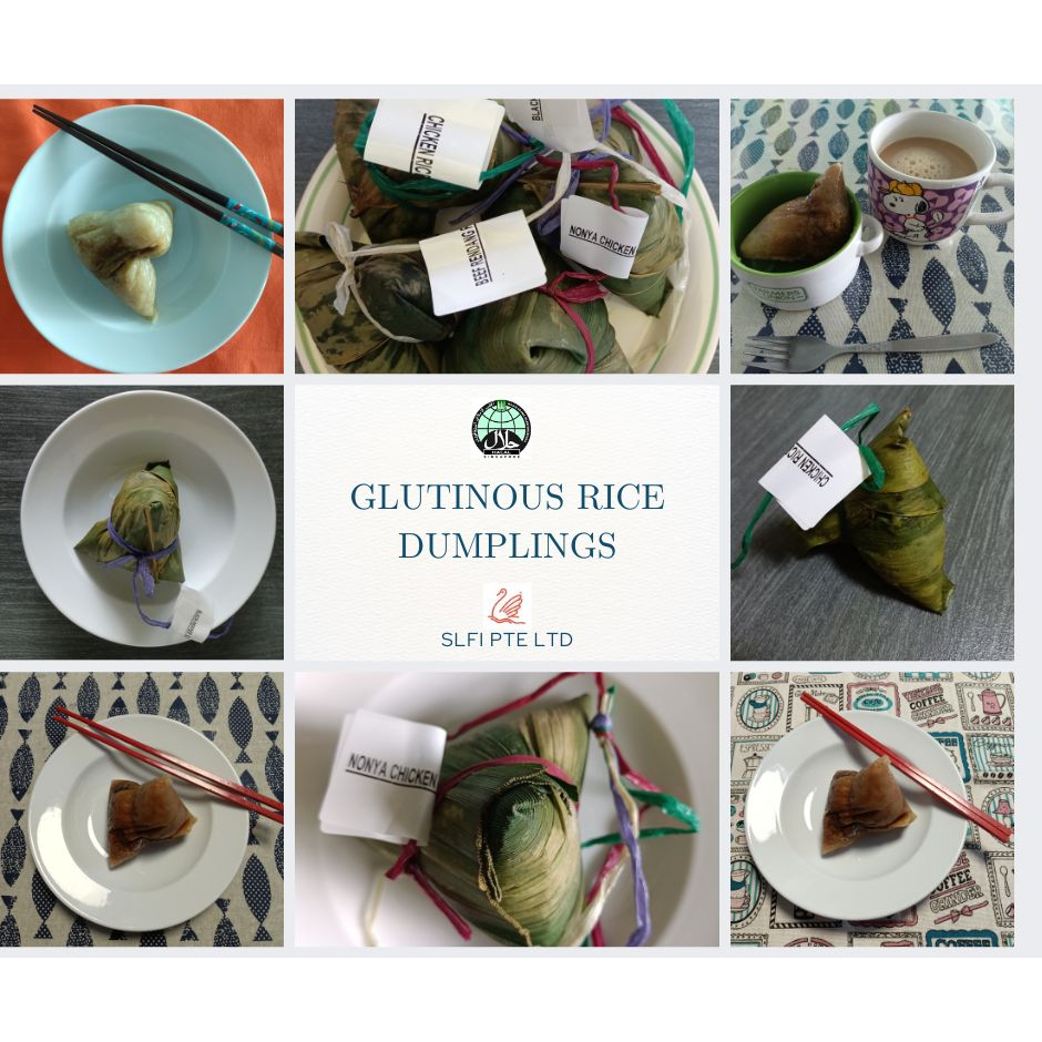 Halal Glutinous Rice Dumplings (assorted flavours) Shopee Singapore