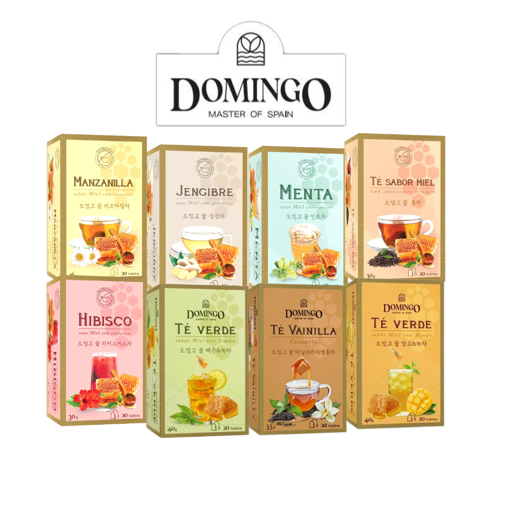 [Domingo] Spanish Honey Tea Collection 20T / Honey Black, Vanilla