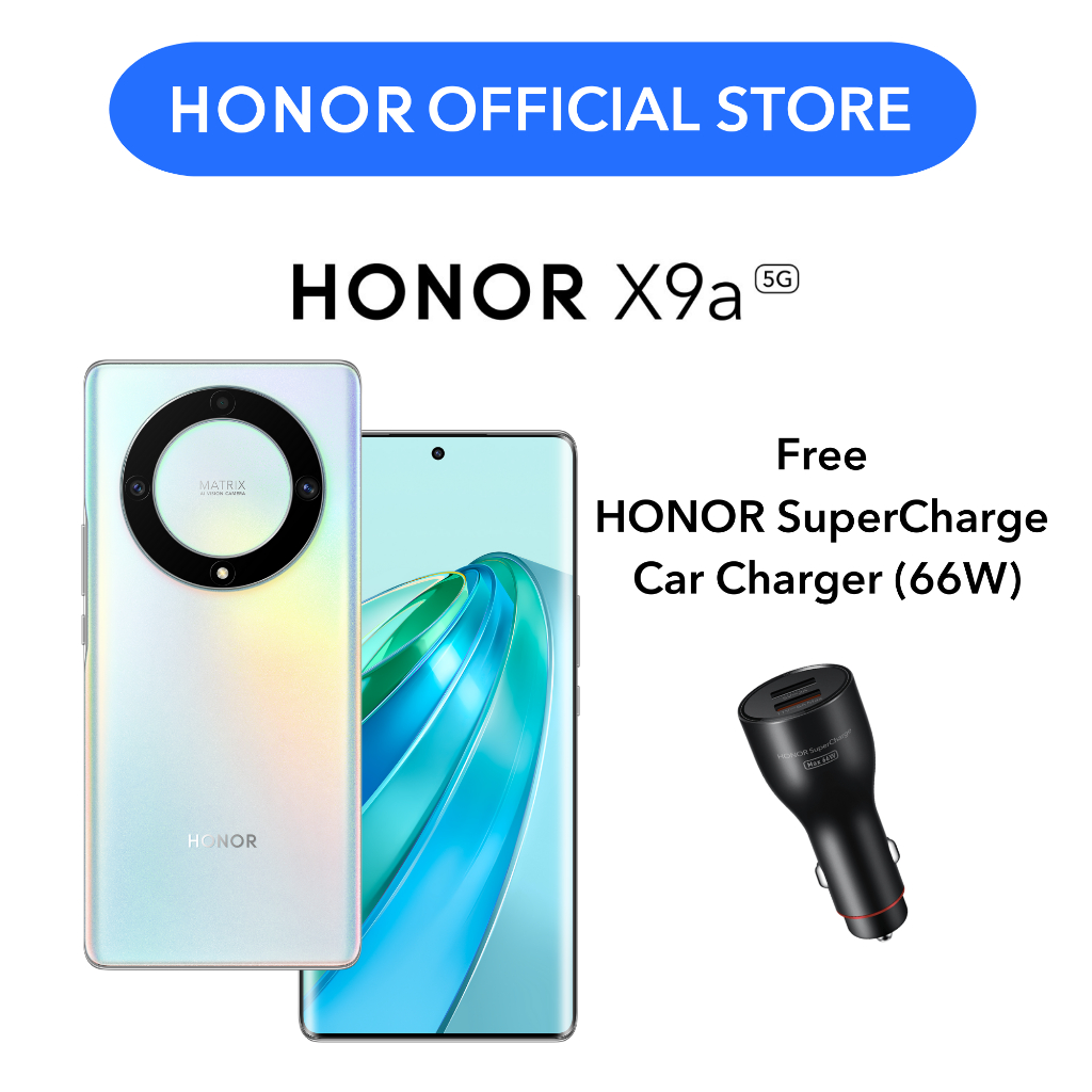 Honor X9a 5g Smartphone 8 5gb 256gb Ultra Tough Oled Curved Display