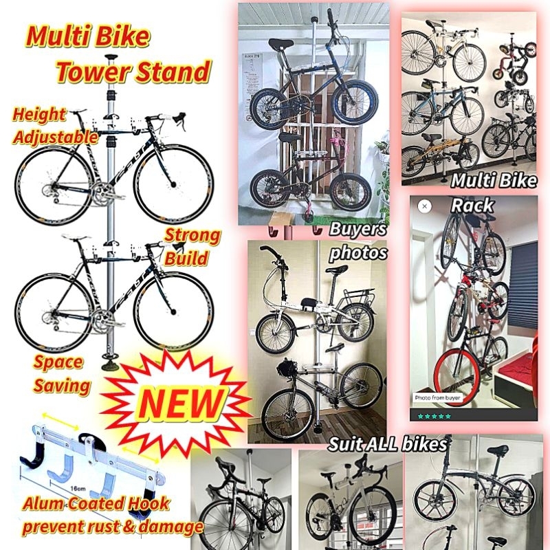 Bike stand hot sale pole