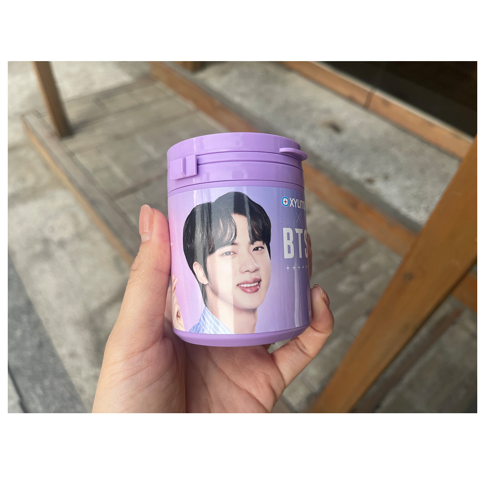 XYLITOL Original GUM X BTS 86g from korea (JIN) Shopee Singapore