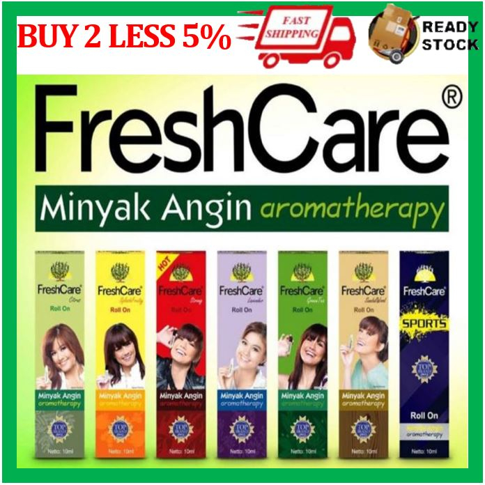 Freshcare Fresh Care Aromatherapy Roll On Ointment / Medicated Oil