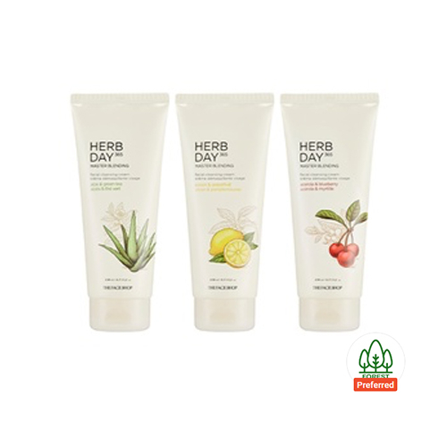 The Face Shop Cleansing Cream Herb Day 365 Master Blending Cleansing