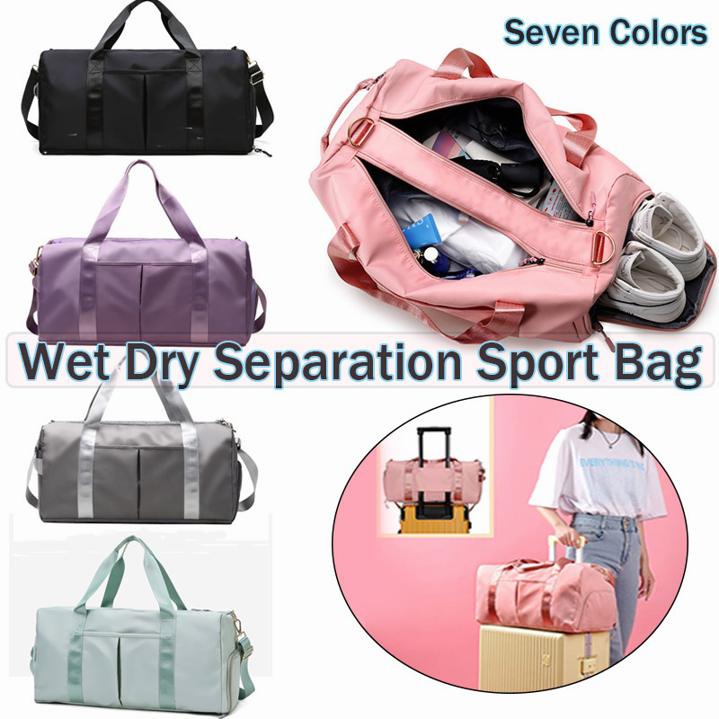 Outing--Fitness Yoga Bag Duffel Bag Backpack With Wet Dry Separation ...
