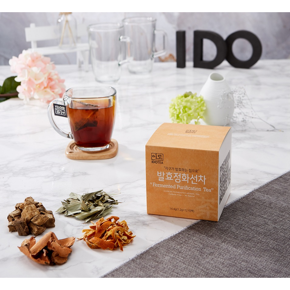 IDO Tea Purification Tea (12Tea bags/Korean fermented herbal tea