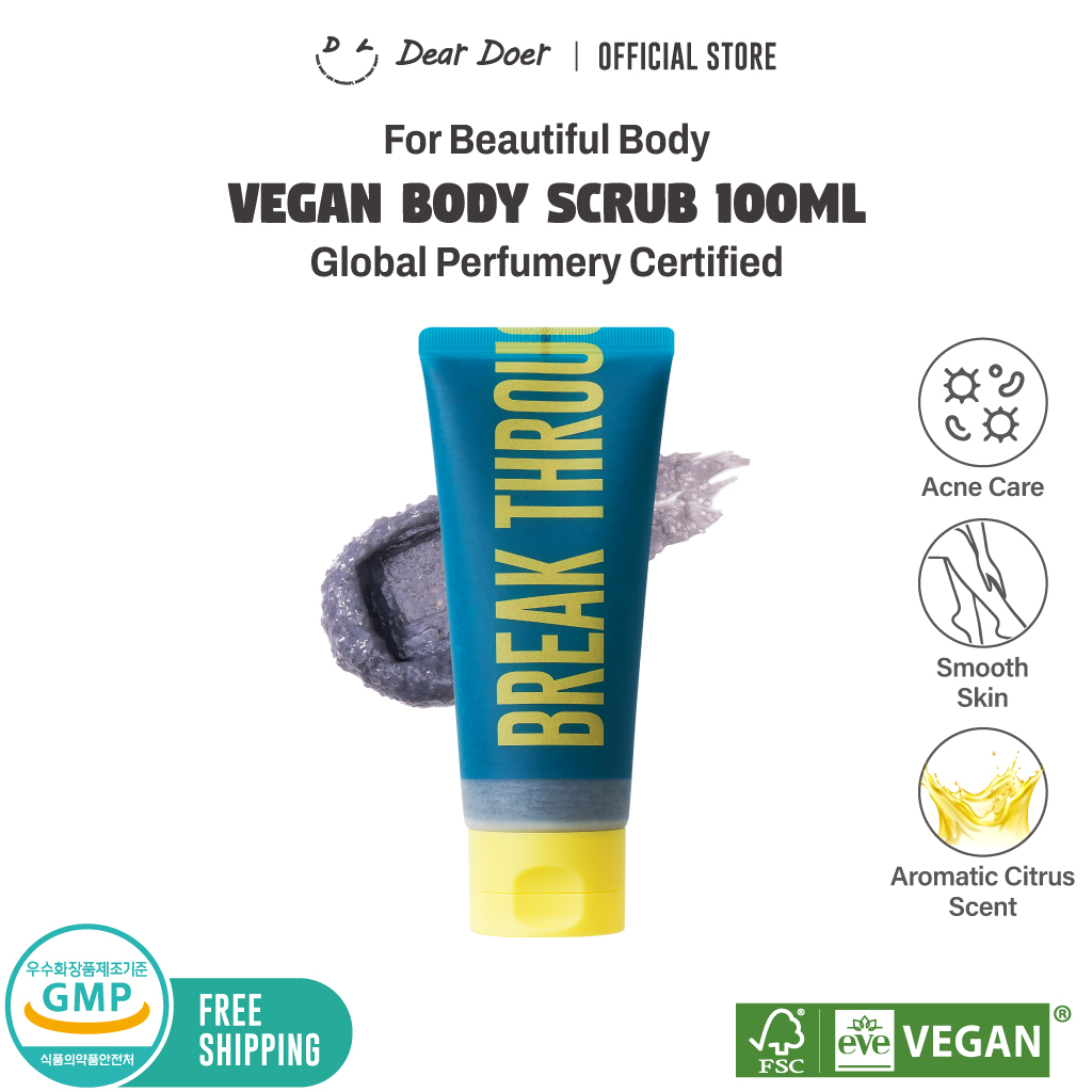 [Acne Care/Citrus Scent] Dear Doer Break Body Scrub Unclog Pores