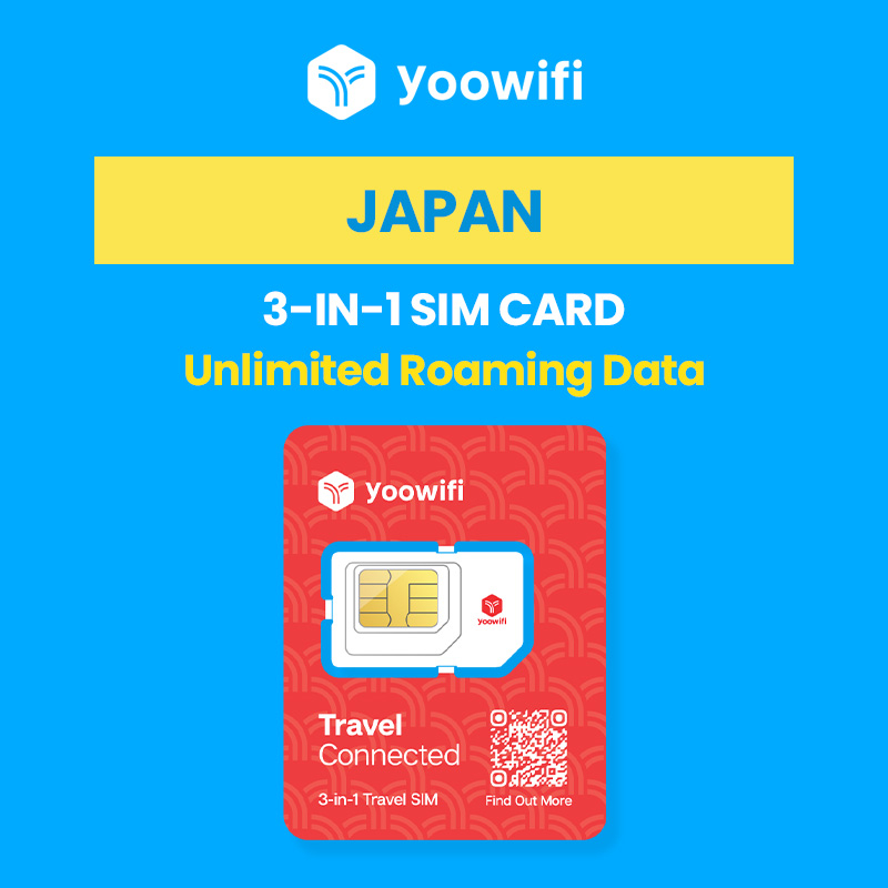 [Yoowifi] Japan Travel Physical SIM with unlimited data 4G Fast ...