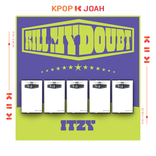 ITZY KILL MY DOUBT Cassette Tape ITZY KILL MY DOUBT 7th Mini Album