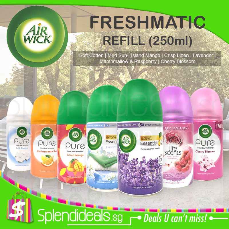 Glade air 2025 wick freshmatic refills