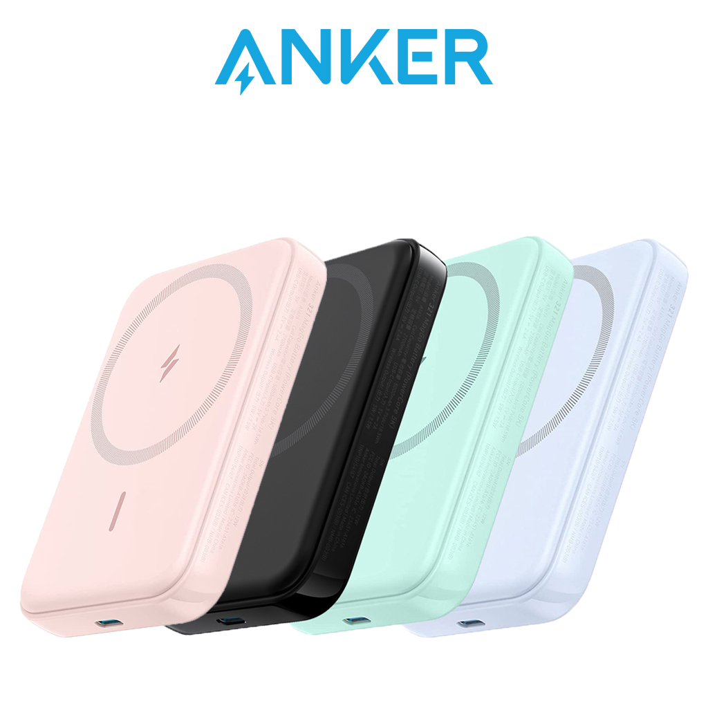 Anker 321 MagGo Battery (PowerCore 5K), 5,000mAh Wireless