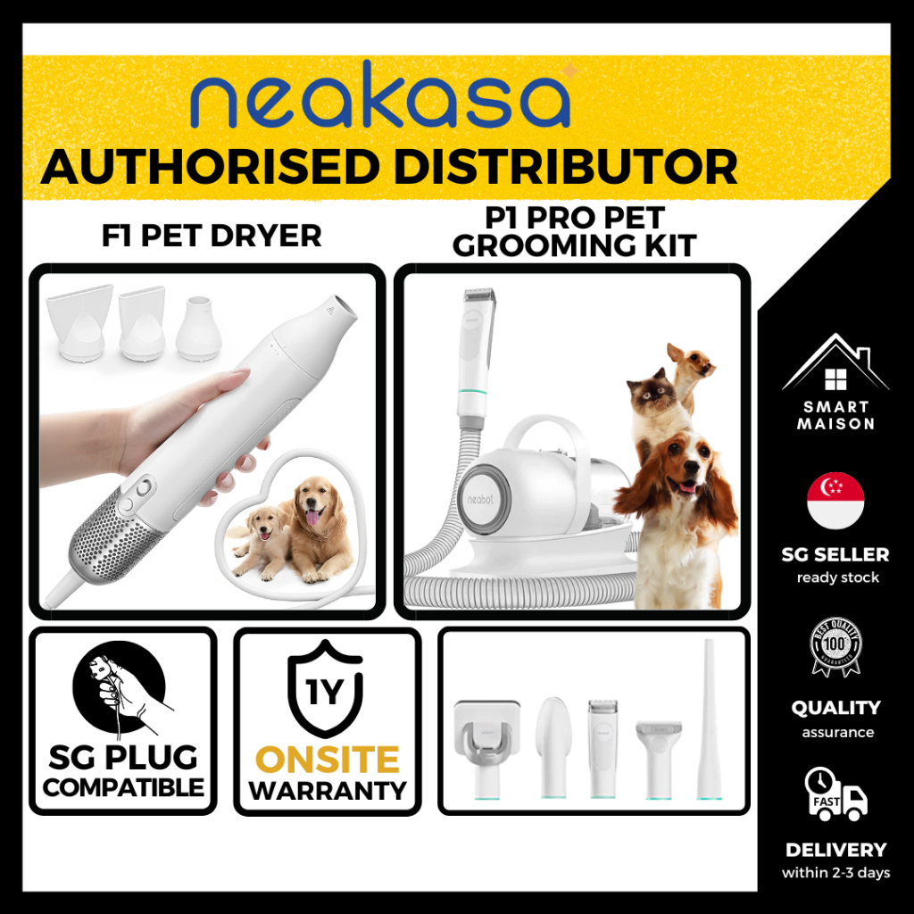 Neakasa Neabot Pet Grooming (Vacuum / Pet Shaver) Pet Dryer (Smart