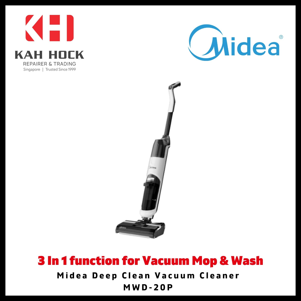 Midea 3 In 1 function for Vacuum Mop & Wash. Deep Clean Vacuum Cleaner