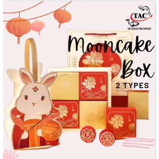 Mooncake Gift Box Mid-Autumn Festival 4 8 Capsules 2023 New High-End  Cantonese Ice Skin Flow Heart Portable Gift Empty Box