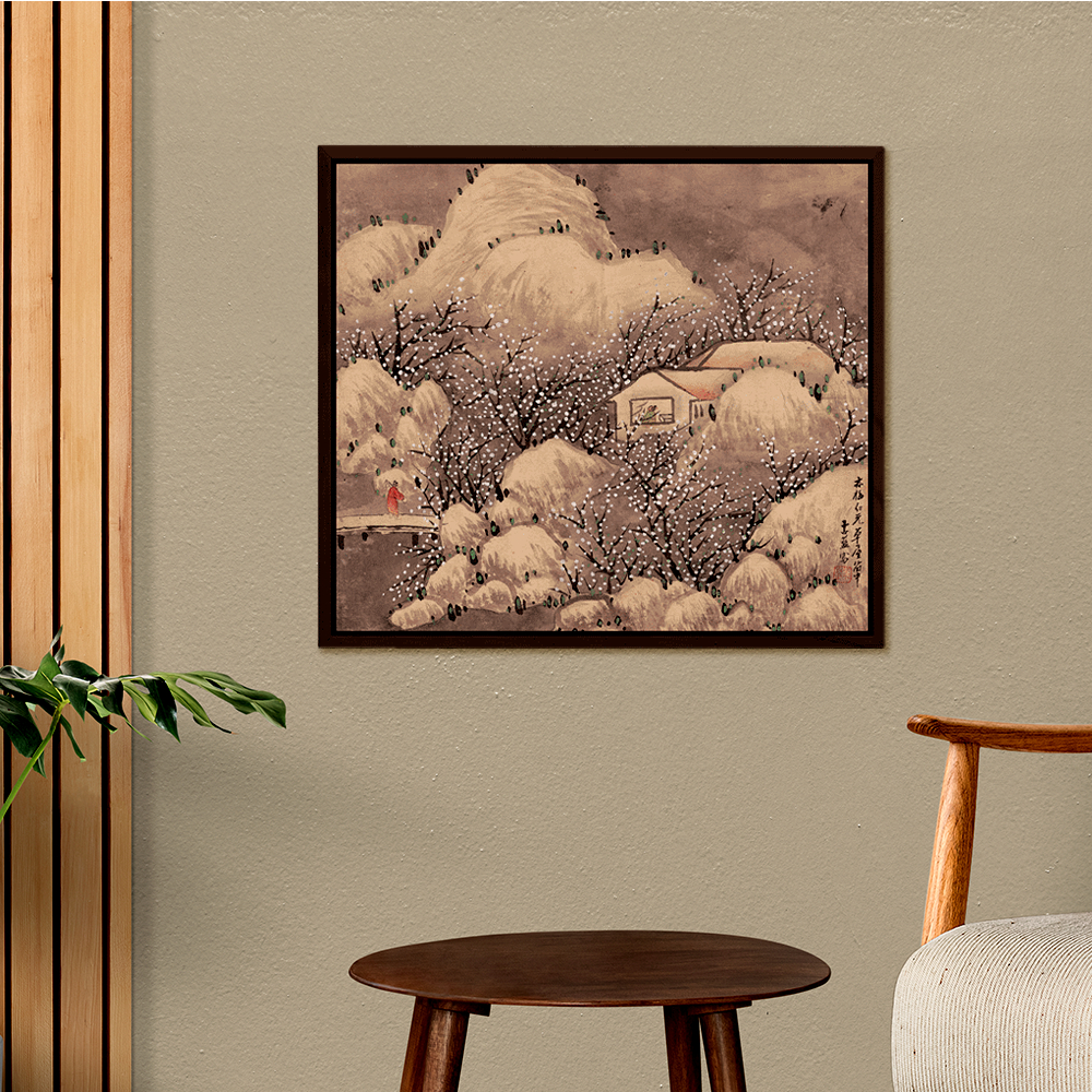 Premium Korean Traditional Art - MADE IN KOREA - [ Apricot Blossoms and ...