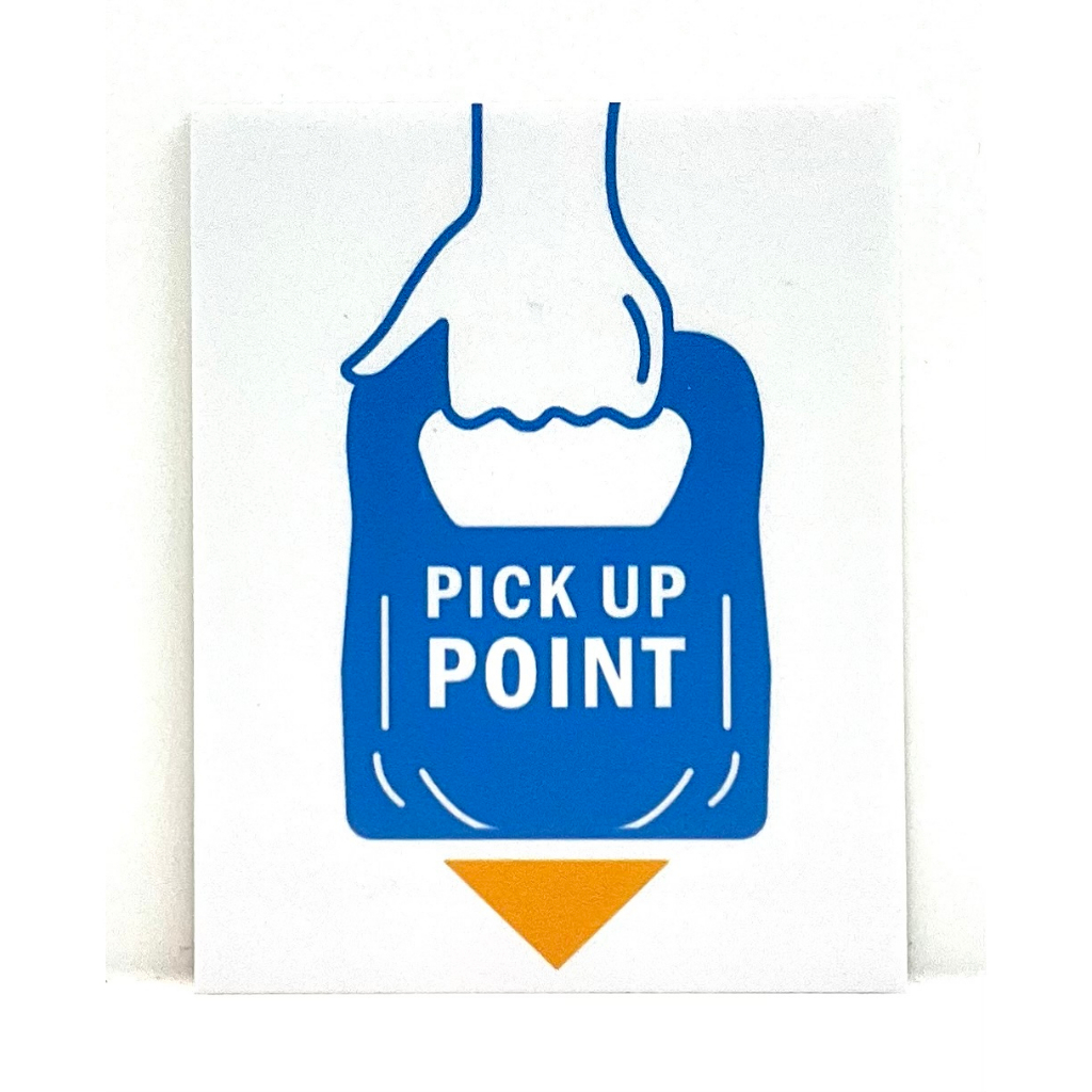 Pick Up Point Signage 80mm X 100mm Shopee Singapore