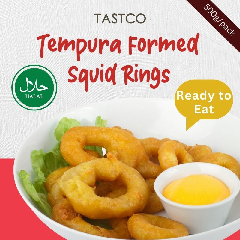 [Tastco Mart] Tempura Formed Squid Rings (300G/Pack) Shopee Singapore
