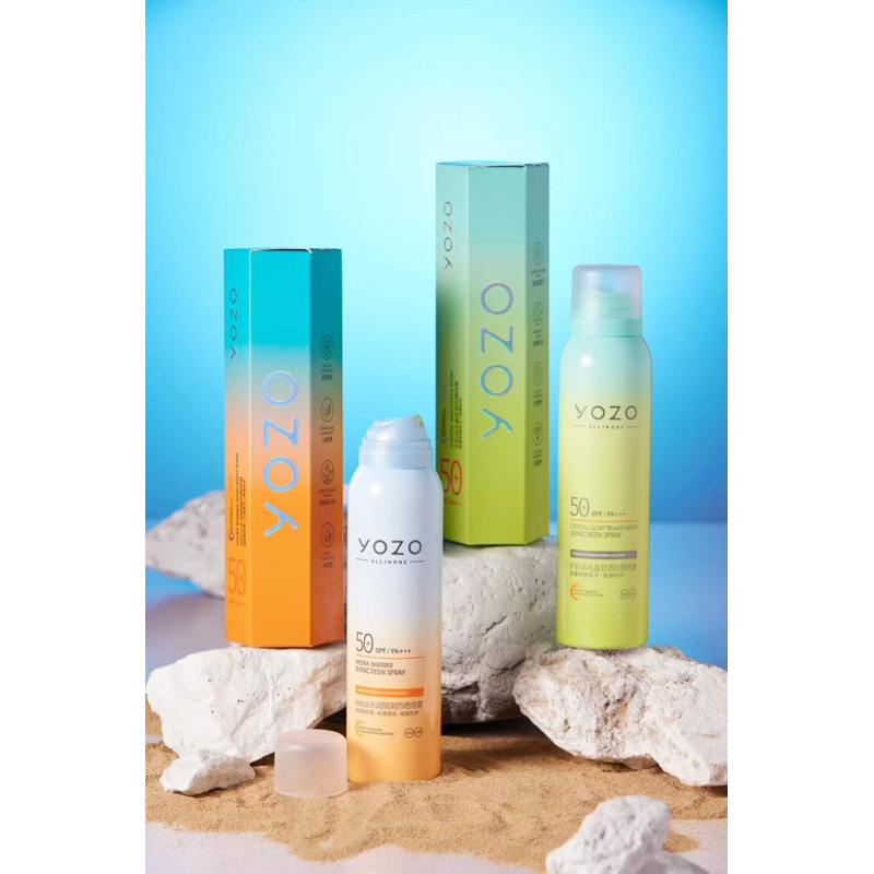 [LOCAL 🇸🇬] YOZO SUNSCREEN SPF 50 SPRAY. NO WHITE CAST. Shopee Singapore