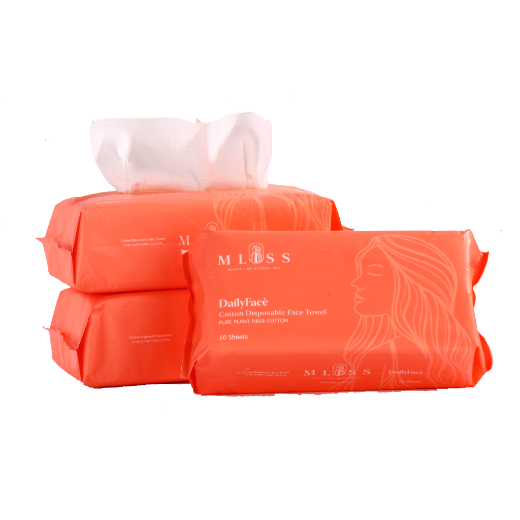 🔥100 Authentic!! Free Delivery🚚 MLISS Daily Face Cotton Face Towel 50