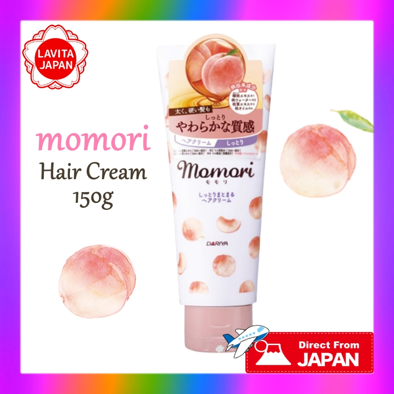 Dariya momori Hair Cream 150g Peach oil / Peach extract / Peach leaf