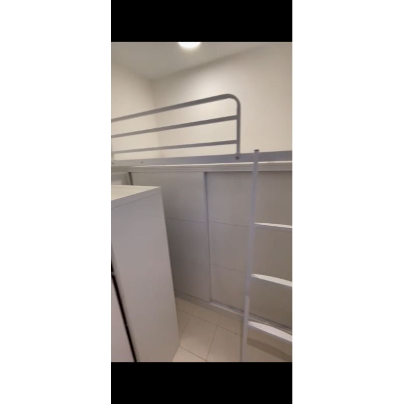 Helper loft bed / sliding door wardrobes customize Shopee Singapore