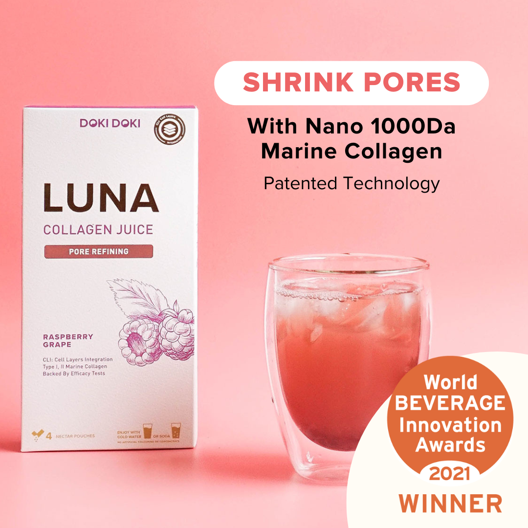 [Mango Peach] Pore Refining Collagen Juice - Smaller Pores, Firmer Skin, Clinically Proven DOKI DOKI
