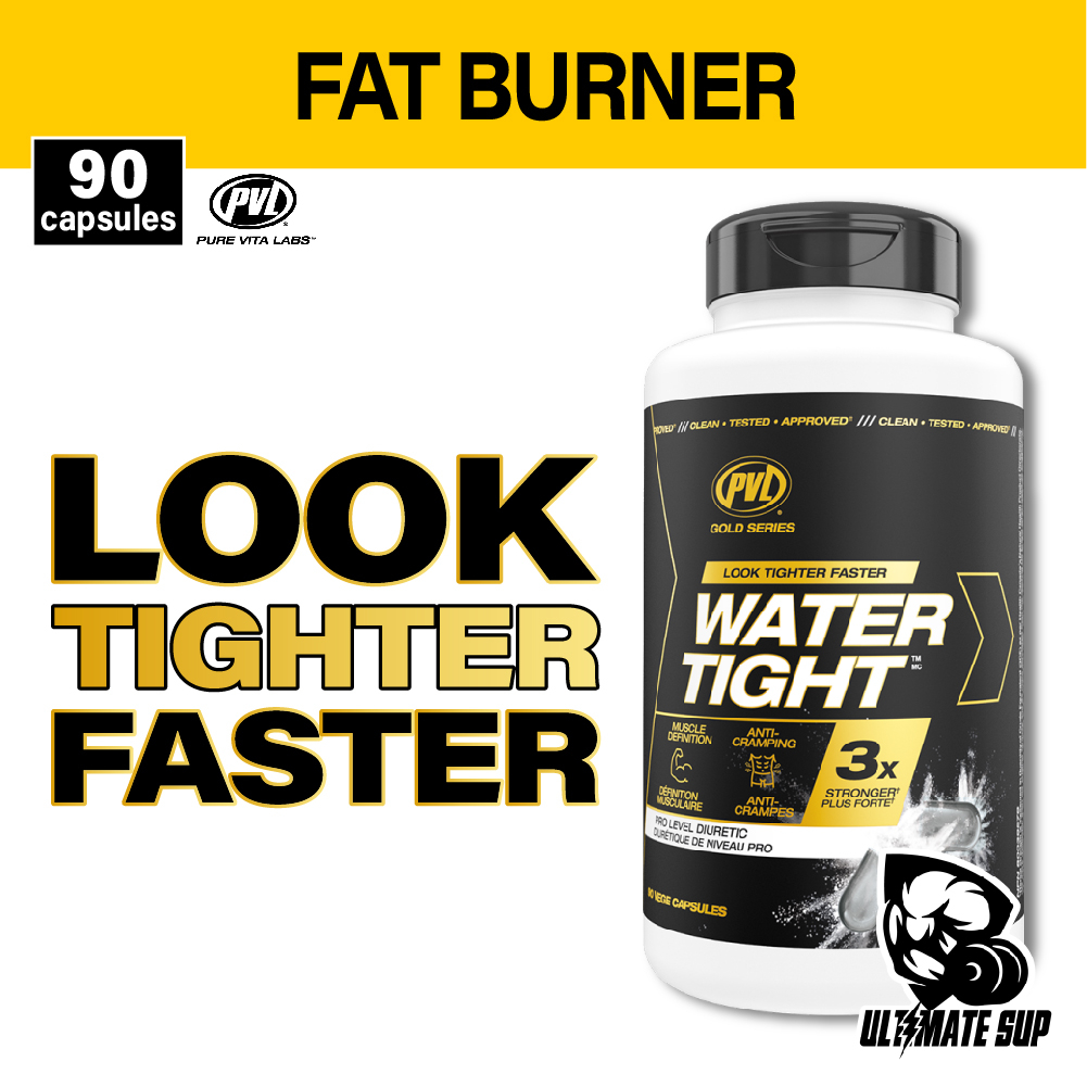 PVL Gold Series, Pro Level Diuretic, Rapid Watertight Weight Loss Supplement, 90 capsules