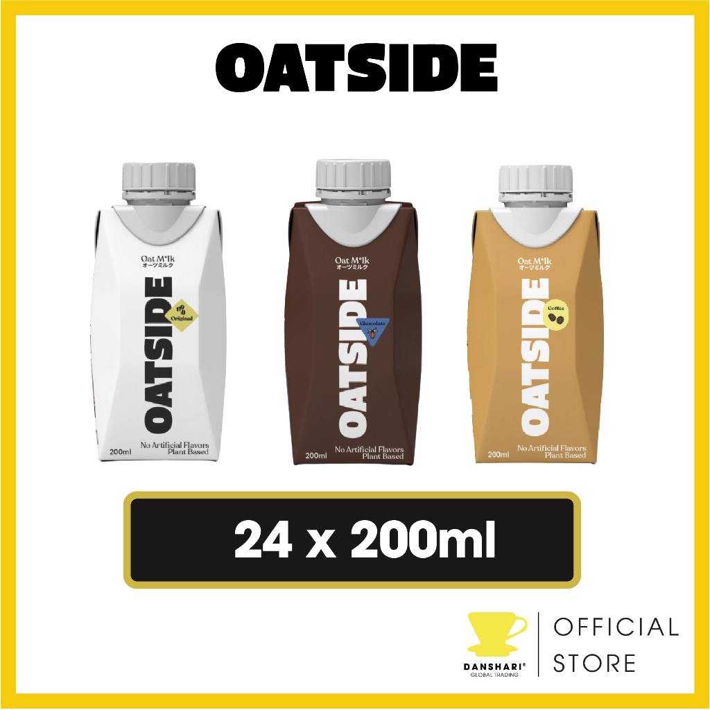 OATSIDE Oat Milk Pocket Packs (24 x 200ml) Expiry Date In Description
