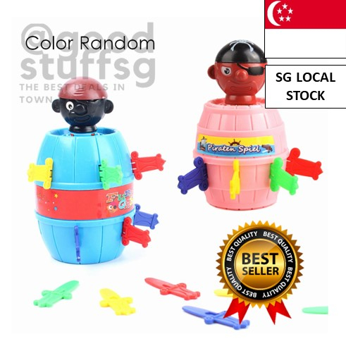 [SG FREE 🚚] Hot Kids Children Funny Lucky Pop Up Toy Gadget Pirate ...