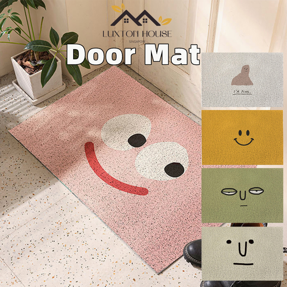 {SG} 50×80cm 60×90cm Door Mat Entrance Mat Washable Door Mats NonSlip