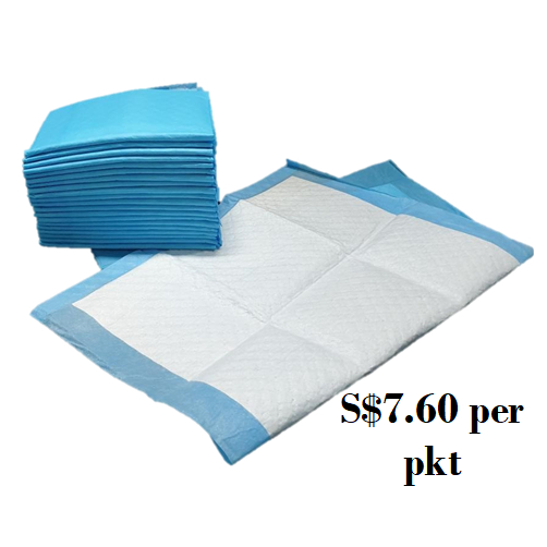 Ready Sg Stock Pee Sheet, Pee Pad, Small 100pcs, Medium 50pcs, Large