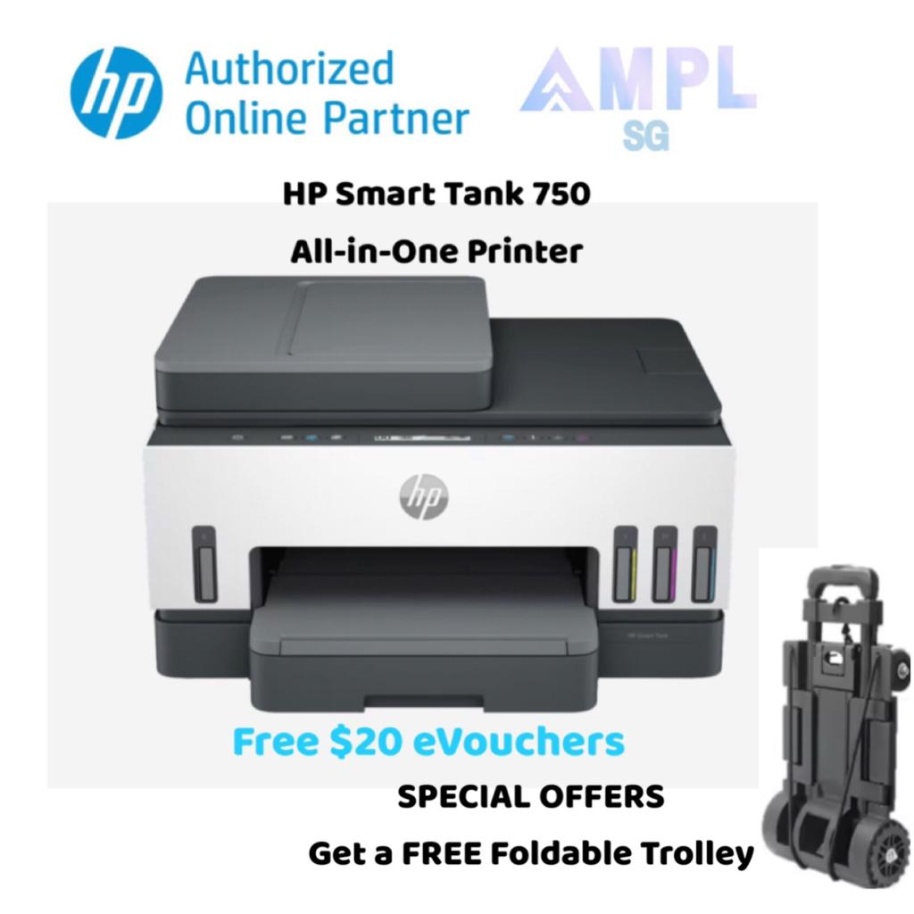 Hp Smart Tank All In One Free Evoucher Print Scan Copy