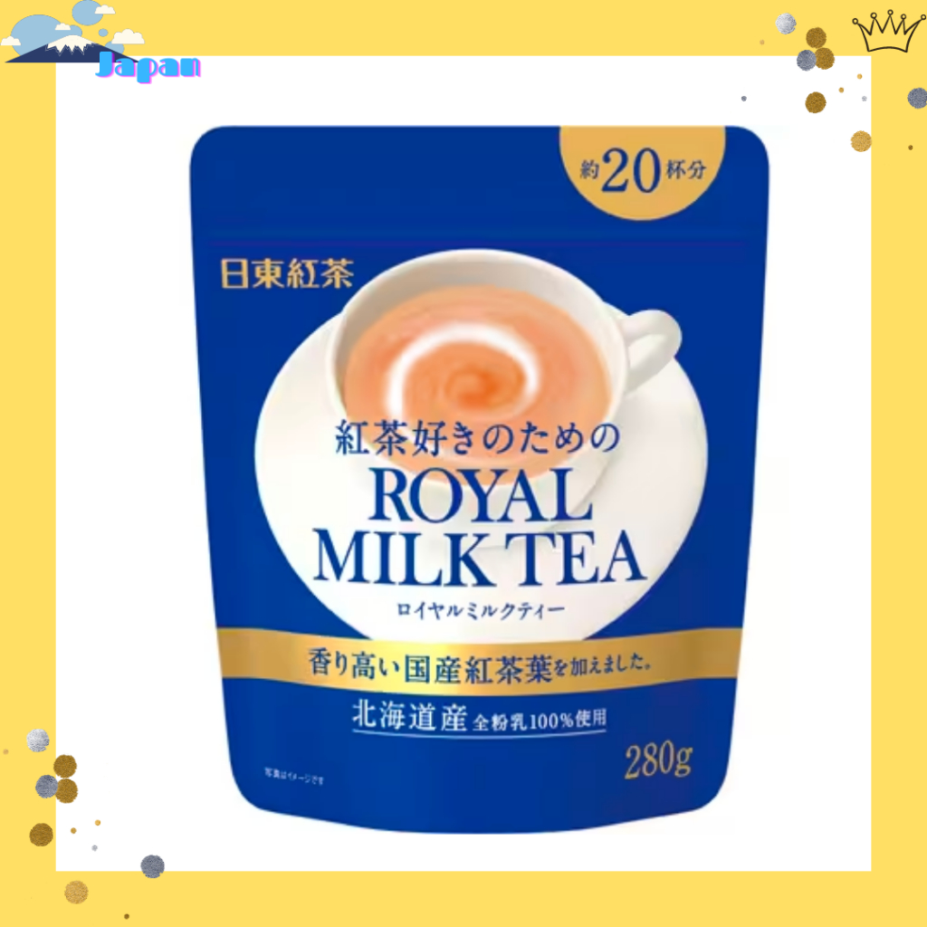 Direct from Japan Nittoh Tea Royal Milk Tea Instant Powder 280g