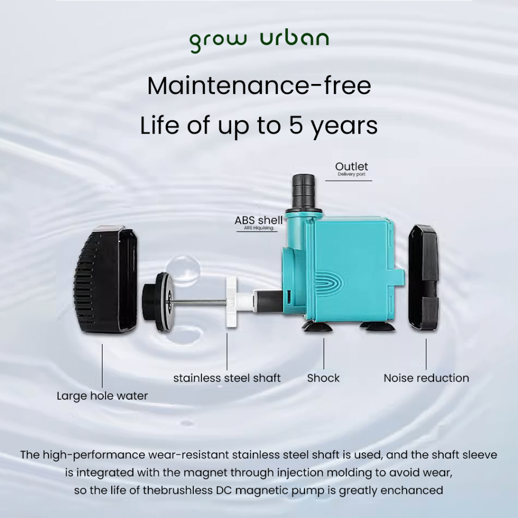 Terrarium Water Pump Aquarium Tank Pond Fountain Submersible Shopee