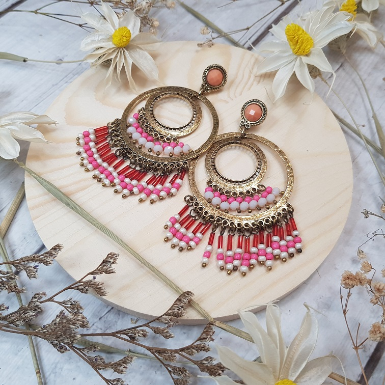 Ready Stock SG Limited Edition Boho Statement Earrings Vintage Style Collection Boho Statement Earrings Shopee Singapore