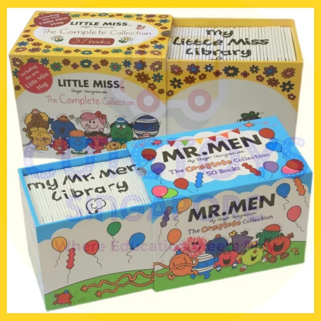 Mr. Men 50冊Little Miss 37冊The Complete Collection 點讀版
