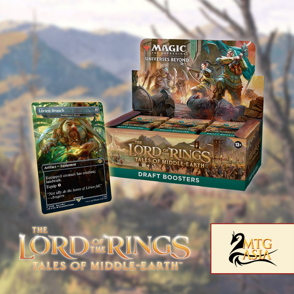 (+BAB!) Lord of the Rings Tales of MiddleEarth Draft Booster Box English MTG Magic The