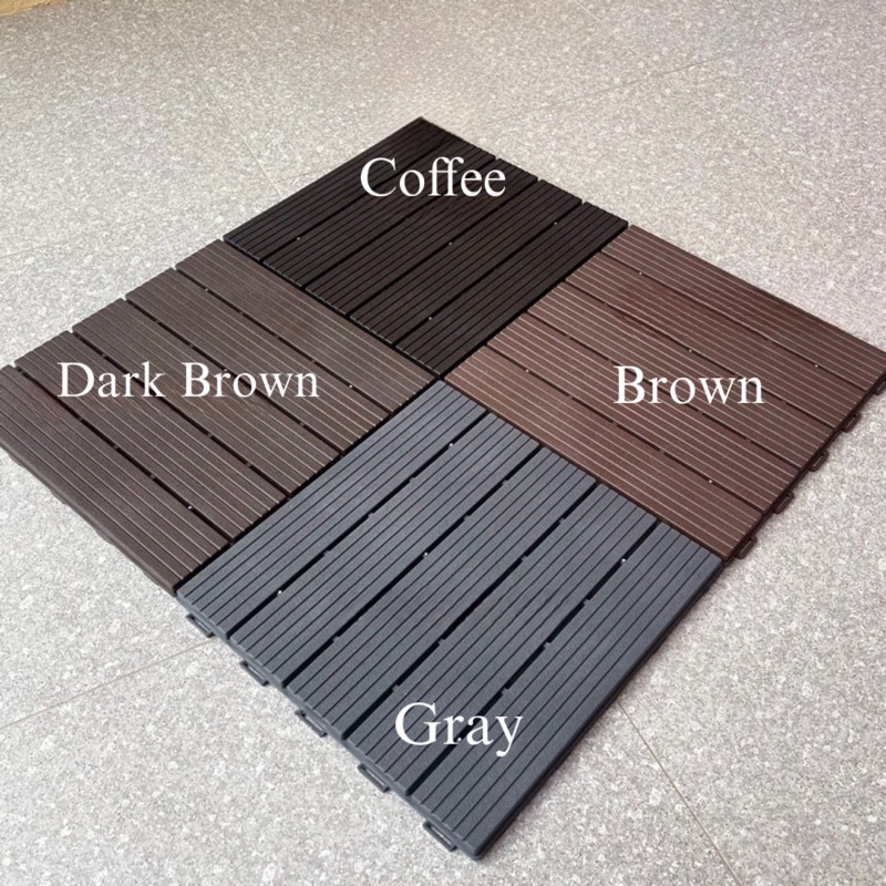 🇸🇬 (CHEAPEST) OUTDOOR DECK TILE, FLOOR TILE, FLOOR MATT Shopee Singapore