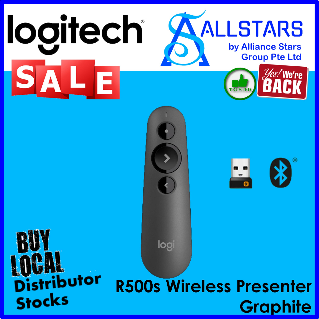 (ALLSTARS : We Are Back Promo) LOGITECH R500s (Graphite) WIRELESS ...