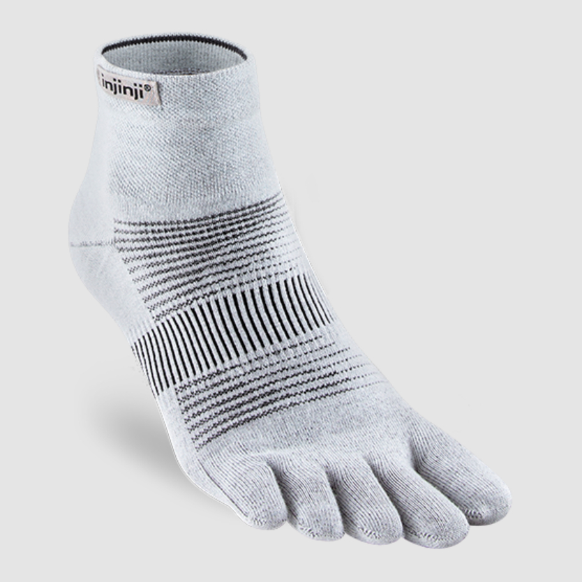Injinji Run Lightweight MiniCrew Toe Socks Unisex Ultrathin