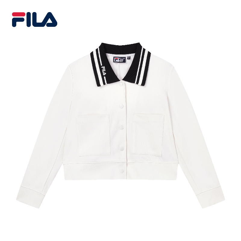 White on sale line jacket