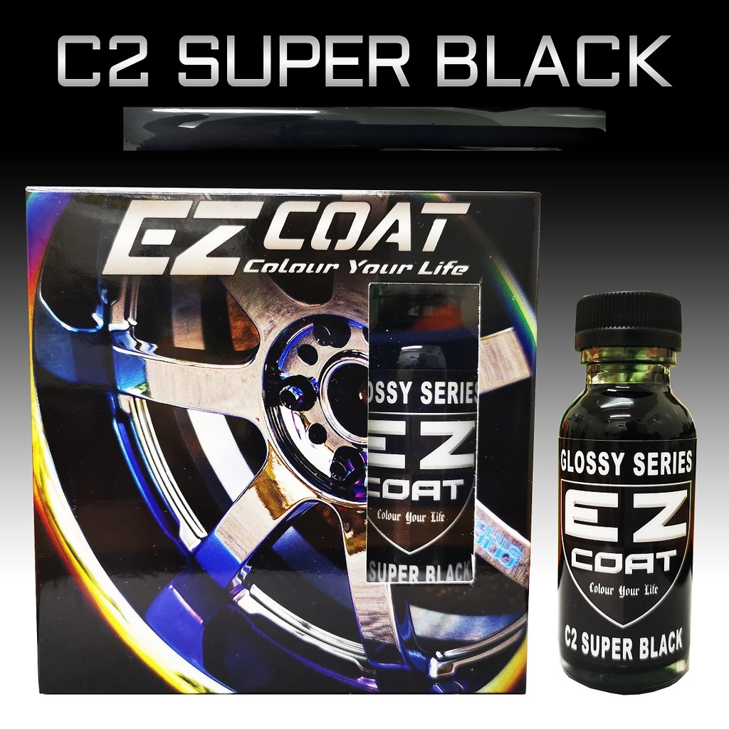 EZ Coat Super Black DIY COLOR Car Rim Chrome Part | Shopee Singapore