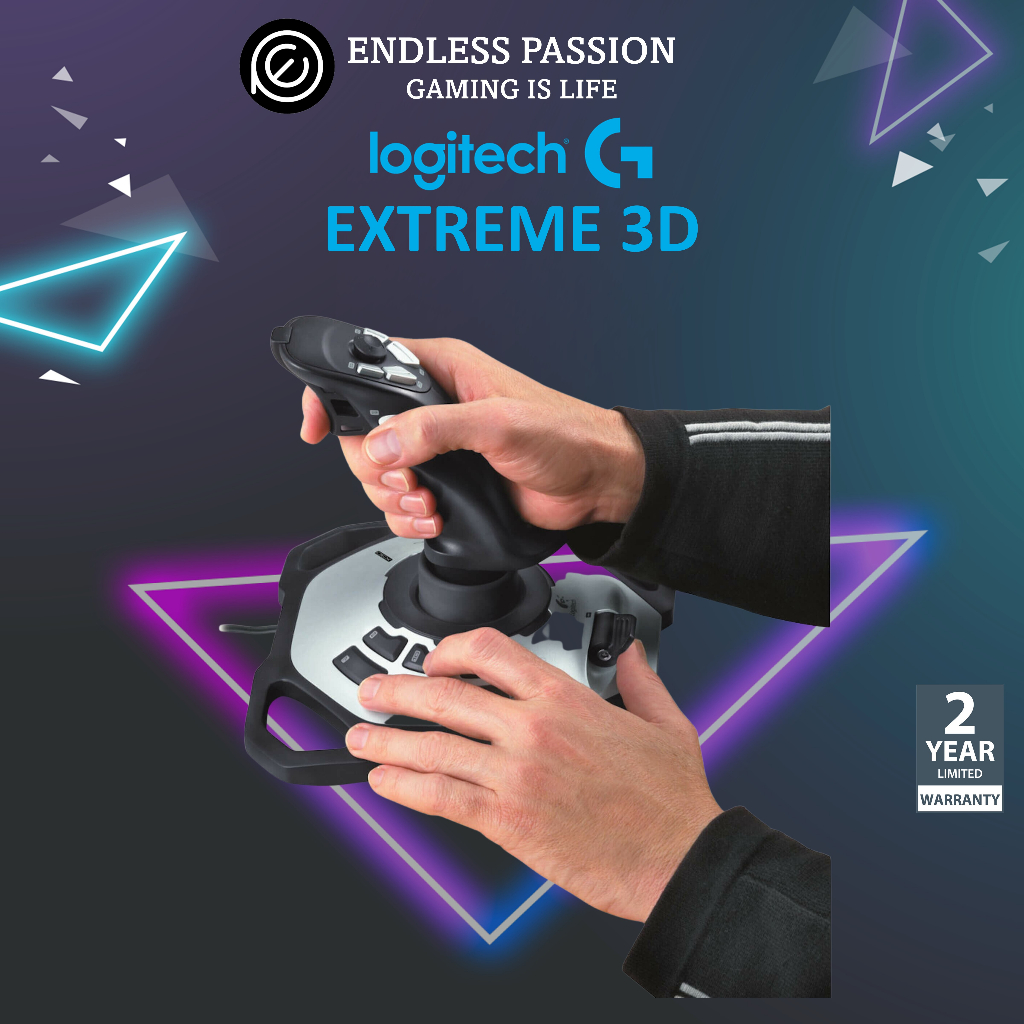 Logitech G Extreme 3D Pro Joystick for Windows | Shopee Singapore