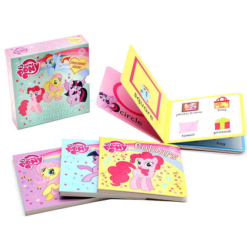 SG Stock】My Little Pony My first little library, ABC 123 colours
