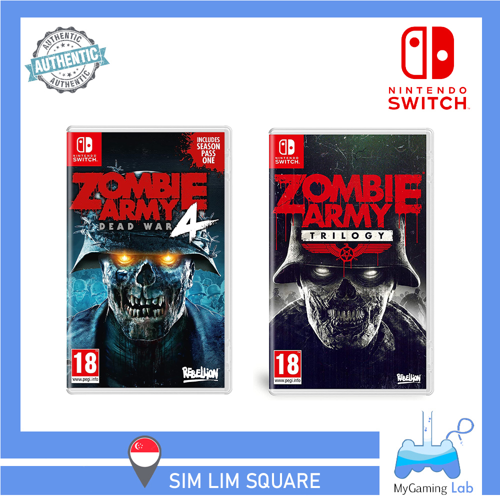 Zombie army 4 clearance nintendo switch