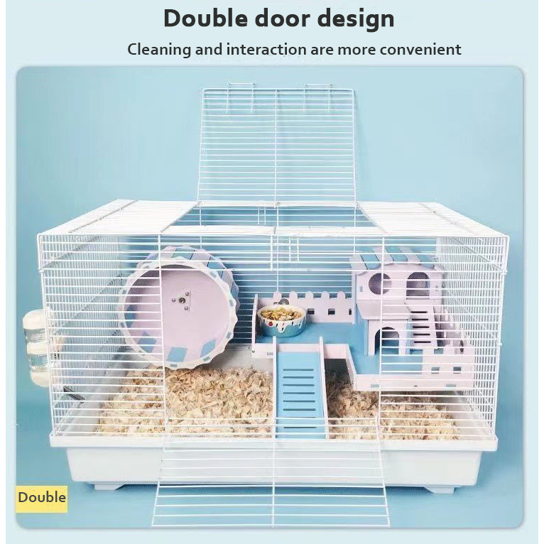 【60cm Type】Large Hamster Cage/ House With Accessories High Quality