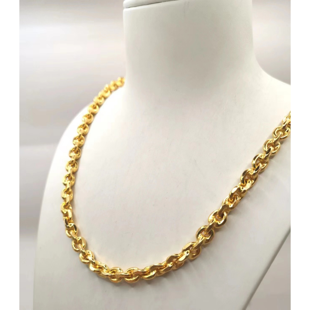 Gold chain 916 on sale price