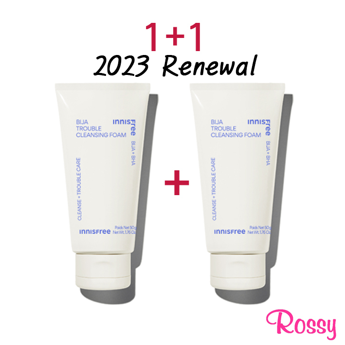 Innisfree Bija Trouble Facial Foam Cleanser 150ml X2 Shopee Singapore