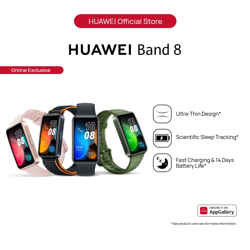 HUAWEI Band 8 Smartwatch Ultra Thin Design Scientific Sleep