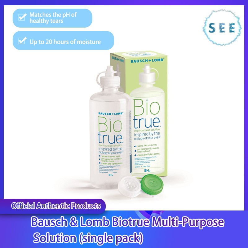 Bausch & Lomb Biotrue™ MultiPurpose Solution (300ml) + FREE 60ML