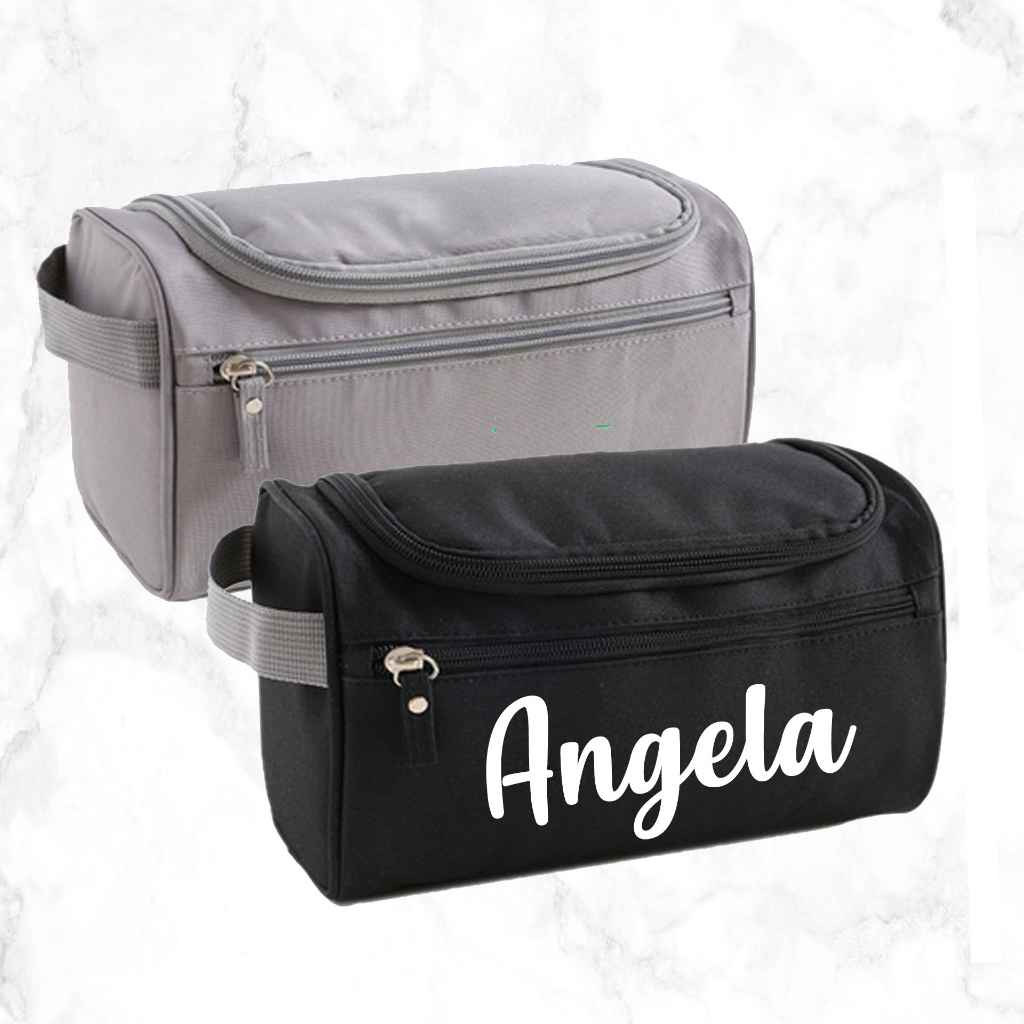 Personalised hotsell toiletry bag